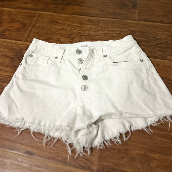 Hudson white blue jean shorts! - Picture 4 of 4